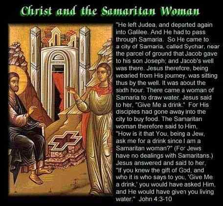 Christ and the Samaritan woman